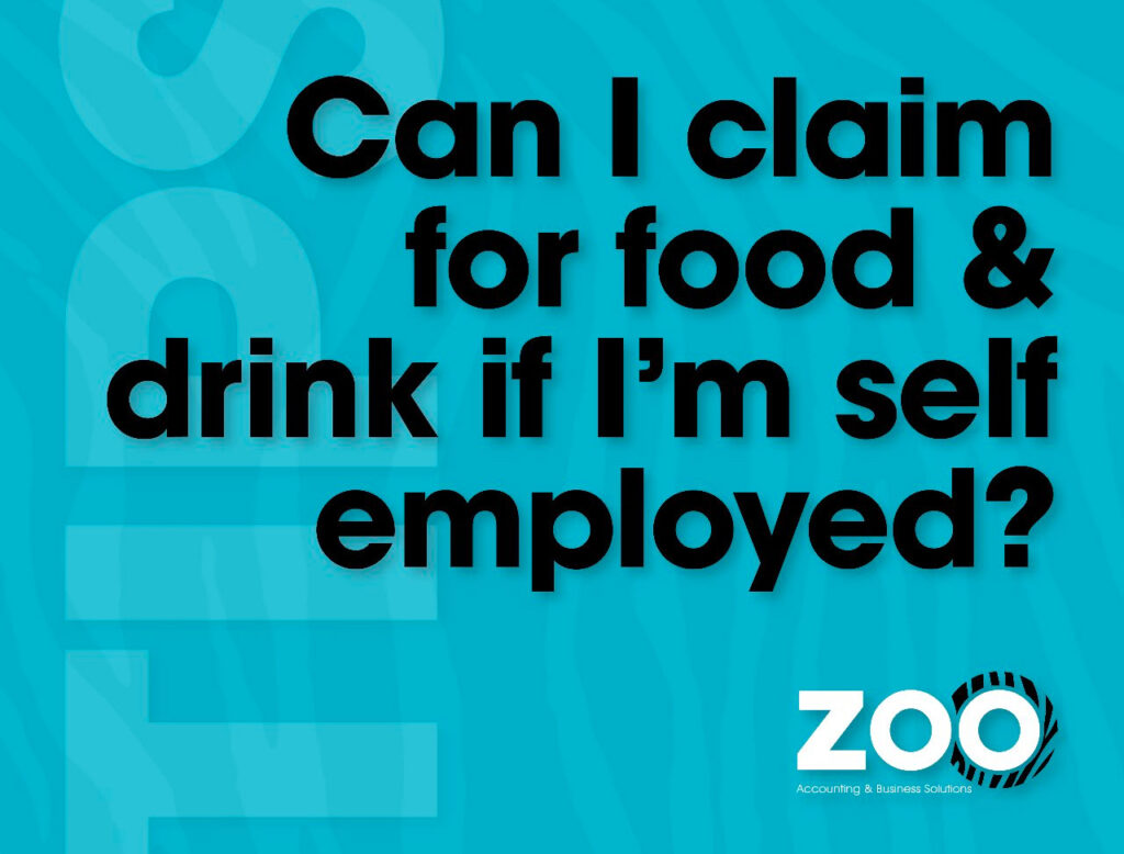 Can I Claim for Food and Drink if I'm Self Employed